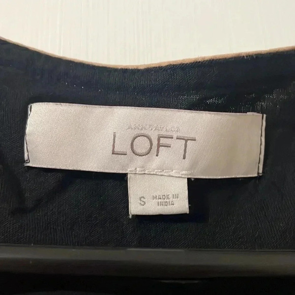 LOFT Embellished Top Size S - Picture 4 of 7